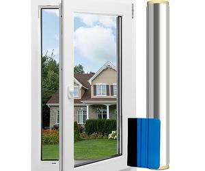 Pellicola per finestra anti-guardo, specchio UV, protezione elettrostatica, opaca, 45 × 200 cm, senza tain anti calore, per ufficio, casa, negozio
