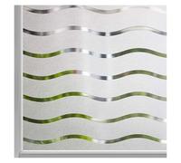 Pellicola per Finestre Pellicola for finestre for la privacy e protezione dalla luce, pellicola for vetri in vinile opaco, non adesiva rimovibile, for ufficio domestico(55x100cm)