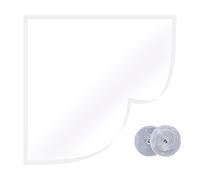 Pellicola per finestre termoisolante, kit di guarnizioni finestre riutilizzabile resistente alle intemperie, nastro di ritenzione del calore con design facile da applicare per interni ed esterni,