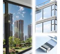 Pellicola per Finestre Vetri Pellicola Per Finestre Per La Privacy, Per Vedere Fuori E Non Dentro, Pellicola Trasparente Per Finestre Di Casa Che Blocca Il Sole(Style1,120x100cm/47.2x39.4in)