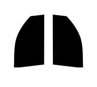 Pellicola Per Finestrini Auto Pretagliata Per SAAB 9.7X 2005-09