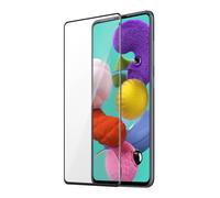 Pellicola protettiva in vetro temperato nero Avizar per Samsung Galaxy A51