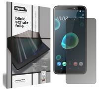 dipos I Protezione Vista Compatibile con HTC Desire 12 Plus Pellicola Prottetiva Privacy 4 Modi
