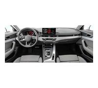 Pellicola per Interni Auto per Audi A4 B9 2020 2021 2022 2023,Pellicola per Interni Auto cruscotto Piano Console Centrale AntiGraffio Pellicola TPU,A-Transparent