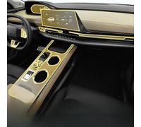 Pellicola per Interni Auto per CHANGAN CS55 Plus 2024 2023,Pellicola per Interni Auto cruscotto Piano Console Centrale AntiGraffio Pellicola TPU,A-Transparent