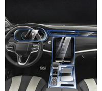 Pellicola per Interni Auto per MG all New RX5 2023 2024,Pellicola per Interni Auto cruscotto Piano Console Centrale AntiGraffio Pellicola TPU,A - Transparent