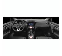 Pellicola per Interni Auto per Nissan Qashqai 2019 2020 2021,Pellicola per Interni Auto cruscotto Piano Console Centrale AntiGraffio Pellicola TPU,A-Transparent