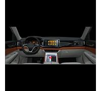 Pellicola per Interni Auto per VW Teramont Atlas 2022 2023,Pellicola per Interni Auto cruscotto Piano Console Centrale AntiGraffio Pellicola TPU,A-Transparent