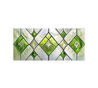 Pellicola per la Privacy per Finestre, 45 x 100 cm Autoadesivo Pellicola in Vetro Statico Retrò, Adesivo Finestre Decorative Impermeabile, per Casa, Bagno, Cucina, Porta D'ingresso