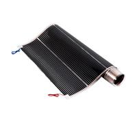 Pellicola per riscaldamento a pavimento 220W/M2 Tappetino per sistema di riscaldamento a pavimento elettrico radiante con termostato, sotto il pavimento in legno laminato 9,8 piedi