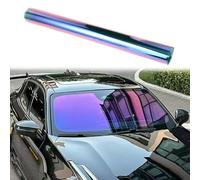 Pellicola per vetri auto 65% VLT, rosso viola camaleonte, 75x300cm
