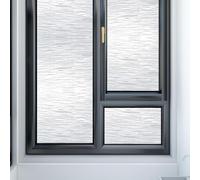 Pellicola per Vetri Finestre 200 x 30cm Decorativa Autoadesive Pellicola per la Privacy Delle Finestre Vistoso Linee Pellicola Elettrostatica per Finestre, Porte, Bagni e Cucin