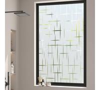 Pellicola per Vetri Finestre 75 x 240 cm Statica, Senza Colla Pellicola Privacy Finestre Autoadesiva, Opaca, Decorativa per Camere da Letto, Cucine, Soggiorni, D