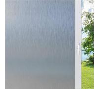 Pellicola per Vetri Finestre Anti-Uv 130 x 200 cm Oscurante Anti UV Elettrostatica Pellicola per Vetri Finestre Opaca Oscurante per Ufficio,Soggiorni, nero opaco