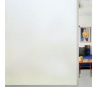 Pellicola per Vetri Finestre, Pellicola Smerigliata 50 x 110 cm Statico Oscurante Opaca Decorative Impermeabile per Casa Ufficio Bagno, Opaco puro
