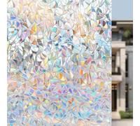 Pellicola per Vetri Finestre Privacy 45 x 900 cm per Decorazione e La Tutela Della Vita Privata Pellicola Adesiva per Vetri Smerigliata per Cucina, Ufficio, Camera da Letto, Luna Crescente