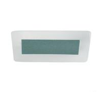 Pellicola per visore di campo magnetico, scheda rilevatore di campo statico, visualizzazione di campi invisibili per l'istruzione scientifica e il controllo di qualità (verde 30 x 50 mm)