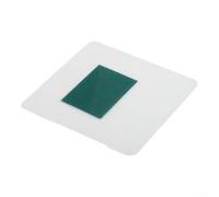 Pellicola per visualizzatore di campo magnetico, scheda rilevatore di campo statico, visualizzazione di campi invisibili per l'educazione scientifica e il controllo di qualità (verde 25 × 25 mm)