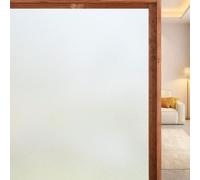 Pellicola per Vita Privata 55 x 170 cm Elettrostatica Autoadesive Decorativa Anti-Uv Pellicola Privacy Finestre Adesiva per Vetri Smerigliata per Casa e Ufficio, Opaco puro