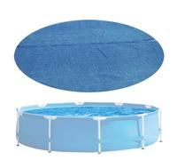 Pellicola Piscina, 180cm Copripiscina Solare Rotondo, Telo Solare tagliabile, Riscaldamento Piscina per Riscaldamento Acqua, con riduzione dells'inquinamento e funzione isolante