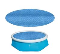 Pellicola Piscina, Copripiscina Solare Rettangolare/Rotondo, Telo Termico Piscinas, Telo Solare per Piscina, Copertura Piscinas Fuori Terra, Copertura Isolante Termica Piegevole, Blu