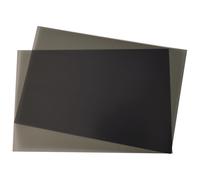 Pellicola polarizzatore circolare, 30 x 19,8 cm, filtro polarizzato circolare, fogli polarizzanti per fotografia, esperimenti educativi di fisica, confezione da 2