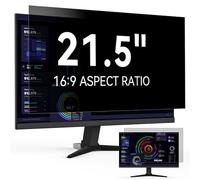 Pellicola Privacy 21,5 Pollici 16:9, Monitor Filtro Privacy Schermo Compatibile con HP/dell/Acer/Lenovo/Thinkpad/Samsung/ASUS, Rimovibile Antiriflesso Pellicola Protettiva Schermo per 21.5"