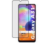 Pellicola proteggi schermo in vetro temperato completo 5D Full Glue nero per Samsung Galaxy A31 vetro