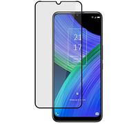 Pellicola proteggi schermo in vetro temperato completo 5D Full Glue nero per TCL 20 R 5G