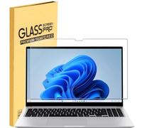 Pellicola proteggi schermo in vetro temperato per Samsung Galaxy Book 4/Book 3/Book 2 Pro 360 2 in 1 Touchscreen Laptop da 15,6", antigraffio, durezza 9H, anti impronte digitali, senza bolle