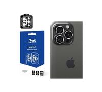 Pellicola protettiva - 3MK - iPhone 15 Pro Max - Vetro temperato 9H - Ultra sottile - Argento