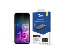 PELLICOLA PROTETTIVA 3MK Screen Protector SilverProtection+ per iPhone 15 Pro Max - Antimicrobico, Rinforzato - Facile per iPhone 15 Pro Max