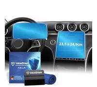 Pellicola protettiva anti-impronte opaca, adatta per Mercedes Classe C W206/S206 2021-2027: tachimetro e infotainment 12,3" + 11,9" touch screen, navigatore - previene riflessi e graffi
