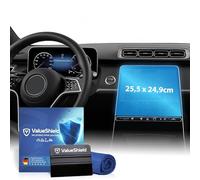 Pellicola protettiva anti-impronte opaca, adatta per Mercedes EQE X294/V295 2022 - 2028: Infotainment 12,8" touch screen, navigatore - previene riflessi e graffi