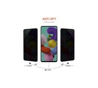 Pellicola protettiva anti-spia compatibile con Samsung A71, spessore 0,3 mm, trasparente.