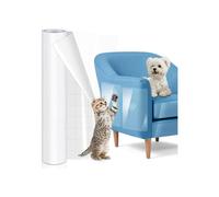 Pellicola protettiva antigraffio per cuccia per gatti, 40 cm x 3 m, trasparente, autoadesiva, per mobili