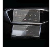 Pellicola Protettiva Auto 2pcs Compatibile Con Per A6 A7 2019 2020 Protezione Dello Schermo Di Navigazione GPS Per Auto Schermo Interno Automatico Protezione Pellicola In Vetro Temperato(2)