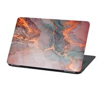 Pellicola protettiva autoadesiva per computer portatile laptop cover in vinile adesivo universal design astratto skin sticker (17″, LP73 Marmo colorato)