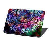 Pellicola protettiva autoadesiva per computer portatile laptop cover in vinile adesivo universal design astratto skin sticker (17″, LP68 Mandala)