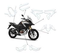 Pellicola protettiva contro i sassi PPF Pellicola per moto adatta per Honda CB 150 X 2022-2024 Lackschutzfolie Clear-TPU