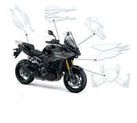 Pellicola protettiva contro i sassi PPF Pellicola per moto adatta per Suzuki GSX-S 1000 GX 2024-2025 Lackschutzfolie Matt-TPU