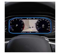 Pellicola protettiva display GPS Per VW Taigo 2022 Navigazione GPS Per Auto Centro Schermo E Strumento Pellicola Proteggi Schermo In Vetro Temperato Da 9,2 Pollici Protezione per lo schermo auto(Instr