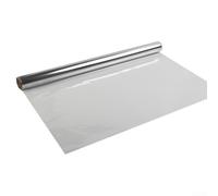 Pellicola protettiva elettrostatica da parete, trasparente, impermeabile, resistente a olio e polvere, adatta per pareti lisce grigie e piastrelle, nessun danno alla parete (60 cm x 2 m)