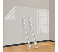 Pellicola Protettiva Elettrostatica per Parete, Pellicola Protettiva Trasparente per Pareti, Carta Adesiva, Pellicole Elettrostatiche Trasparenti Rimovibili per Paraschizzi e Pareti (15,75" X 118")