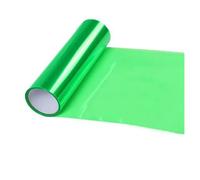 Pellicola protettiva for fari Adesivo for pellicola in vinile Faro automatico Pellicola for fanale posteriore Tinta for foglio di vinile Adesivo universale multicolore (Color : Verde, Size : 60CMx30
