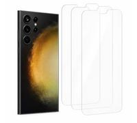 Pellicola Protettiva Idrogel HD per Samsung S23 Ultra [3 Pezzi] | Ultra Trasparente, Auto-rigenerante, Anti-Bolle | Kit Montaggio Incluso (Panni, Raschietto, Microfibra) | Alta Sensibilità Touch