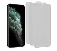 Pellicola Protettiva Idrogel Opaca per iPhone 11 Pro [3 Pezzi] | Anti-Riflesso, Anti-Impronte, Auto-rigenerante | Kit Montaggio Incluso (Panni, Raschietto, Microfibra) | Protezione Smartphone