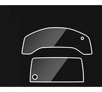 Pellicola Protettiva In Acciaio Per Schermo Di Navigazione GPS Per CRV 5th 2017 2020 Controllo Dello LCD Sticker Car Styling Protettore(Gps and instrument)