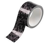 Pellicola protettiva in PET in fibra di carbonio, 500 cm, autoadesiva, resistente alle intemperie, pellicola protettiva per vernice, pellicola in fibra di carbonio forgiata, pellicola decorativa per