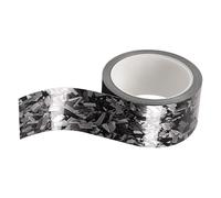 Pellicola protettiva in PET in fibra di carbonio, 500 cm, autoadesiva, resistente alle intemperie, pellicola protettiva per vernice, pellicola in fibra di carbonio forgiata, pellicola decorativa per